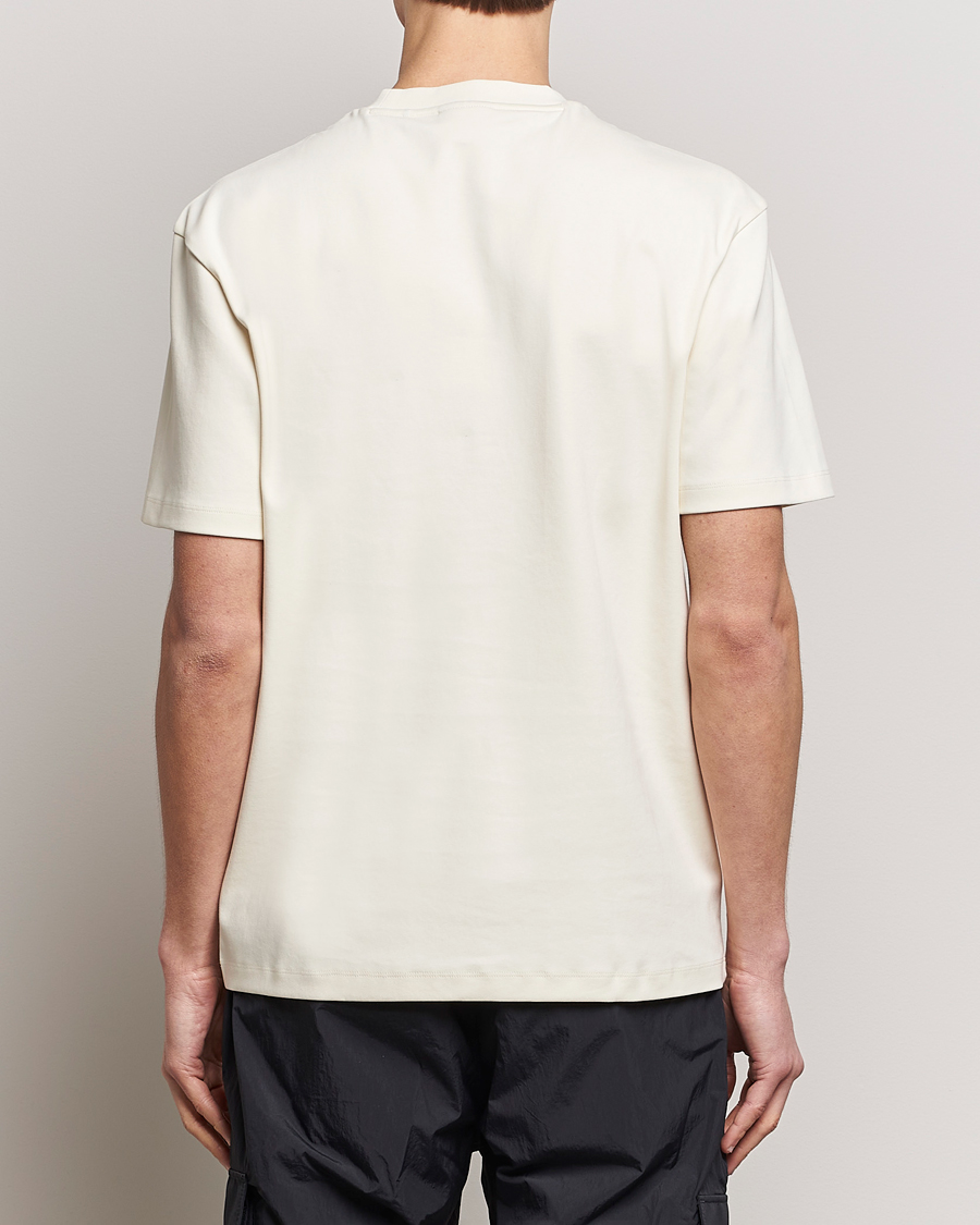 Herren | T-Shirts | HUGO | Dalile Logo Crew Neck T-Shirt Open White