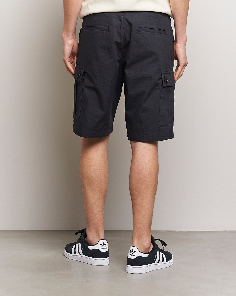 Herren | Shorts | HUGO | Garlio Cotton Cargo Shorts Black