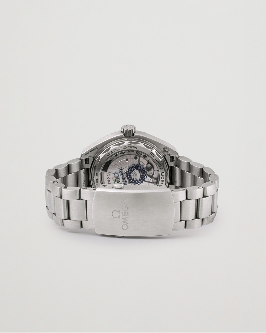 Herren | Omega Pre-Owned Seamaster Planet Ocean Tokyo 208/2020 Silver | Omega Pre-Owned | Seamaster Planet Ocean Tokyo 208/2020 Silver