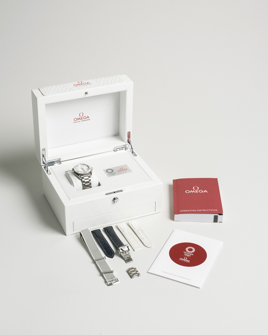 Herren | Omega Pre-Owned Seamaster Planet Ocean Tokyo 208/2020 Silver | Omega Pre-Owned | Seamaster Planet Ocean Tokyo 208/2020 Silver