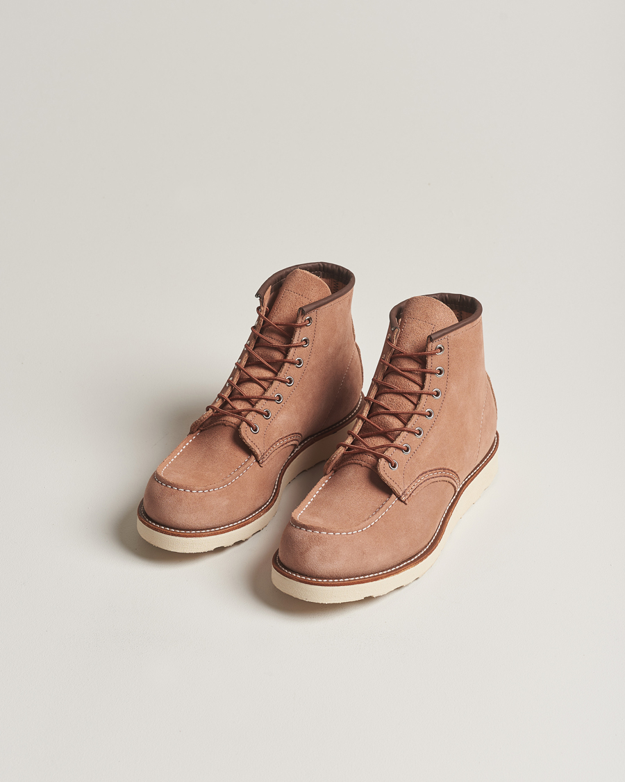 Herren |  | Red Wing Shoes | Moc Toe Boot Dusty Rose