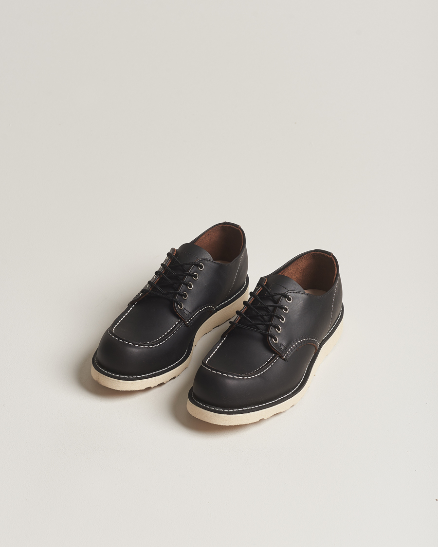 Herren | Oxford | Red Wing Shoes | Shop Moc Toe Black Prairie Leather