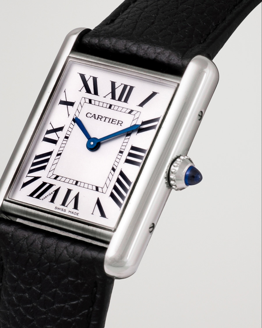 Herren | Cartier Pre-Owned Tank Muste de Cartier WSTA0041 Silver | Cartier Pre-Owned | Tank Muste de Cartier WSTA0041 Silver