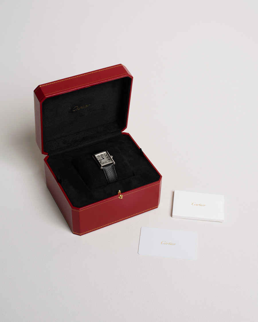 Herren | Cartier Pre-Owned Tank Muste de Cartier WSTA0041 Silver | Cartier Pre-Owned | Tank Muste de Cartier WSTA0041 Silver