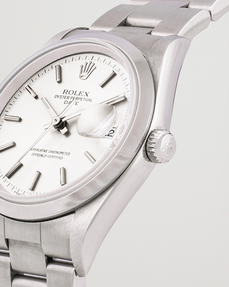 Herren | Rolex Pre-Owned Date 15200 Oyster Perpetual Silver | Rolex Pre-Owned | Date 15200 Oyster Perpetual Silver