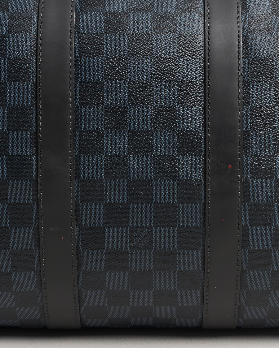 Herren | Louis Vuitton Pre-Owned Keepall Bandoulière 45 Damier Graphite | Louis Vuitton Pre-Owned | Keepall Bandoulière 45 Damier Graphite