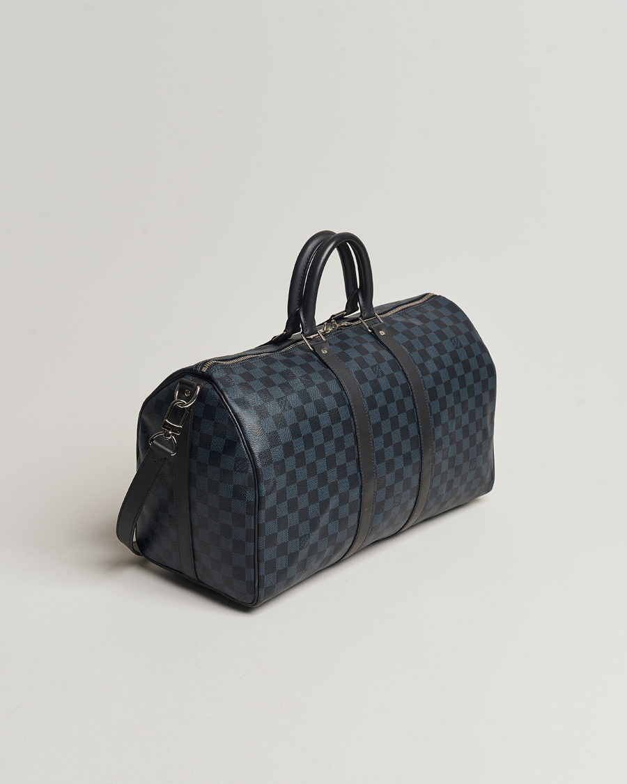 Herren | Louis Vuitton Pre-Owned Keepall Bandoulière 45 Damier Graphite | Louis Vuitton Pre-Owned | Keepall Bandoulière 45 Damier Graphite