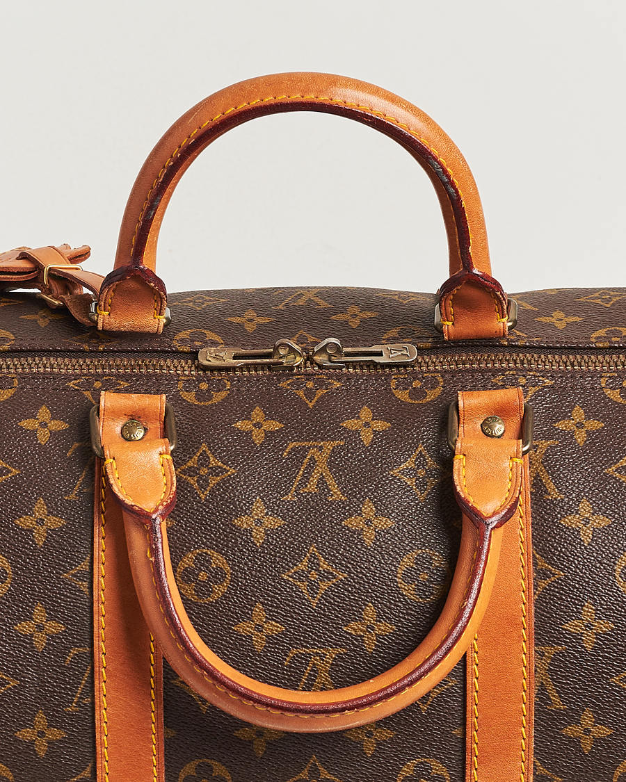 Herren | Louis Vuitton Pre-Owned Keepall 55 Bag Monogram | Louis Vuitton Pre-Owned | Keepall 55 Bag Monogram