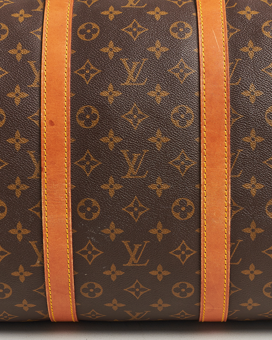 Herren | Louis Vuitton Pre-Owned Keepall 55 Bag Monogram | Louis Vuitton Pre-Owned | Keepall 55 Bag Monogram
