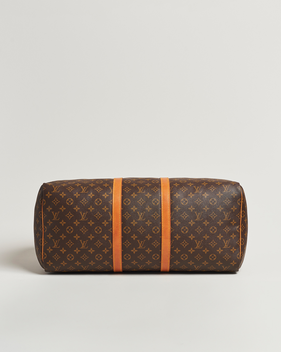 Herren | Louis Vuitton Pre-Owned Keepall 55 Bag Monogram | Louis Vuitton Pre-Owned | Keepall 55 Bag Monogram