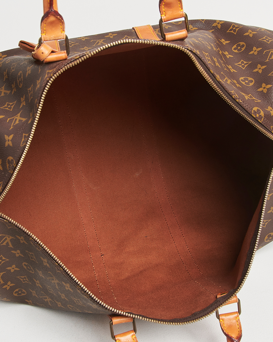 Herren | Louis Vuitton Pre-Owned Keepall 55 Bag Monogram | Louis Vuitton Pre-Owned | Keepall 55 Bag Monogram