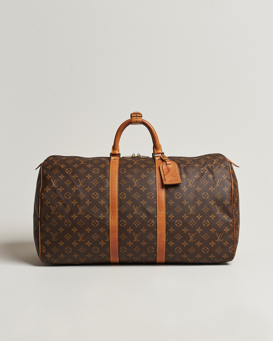Herren | Louis Vuitton Pre-Owned Keepall 55 Bag Monogram | Louis Vuitton Pre-Owned | Keepall 55 Bag Monogram