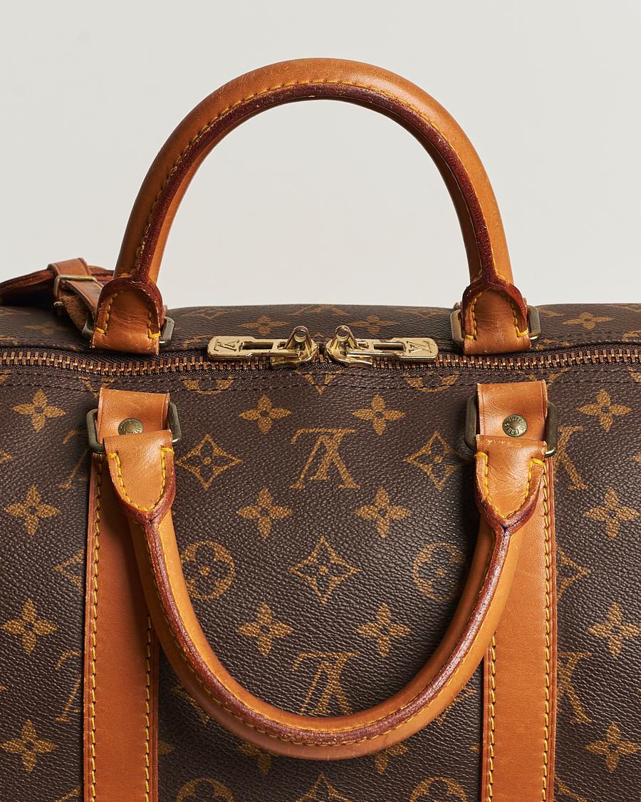 Herren | Louis Vuitton Pre-Owned Keepall 55 Bag Monogram | Louis Vuitton Pre-Owned | Keepall 55 Bag Monogram