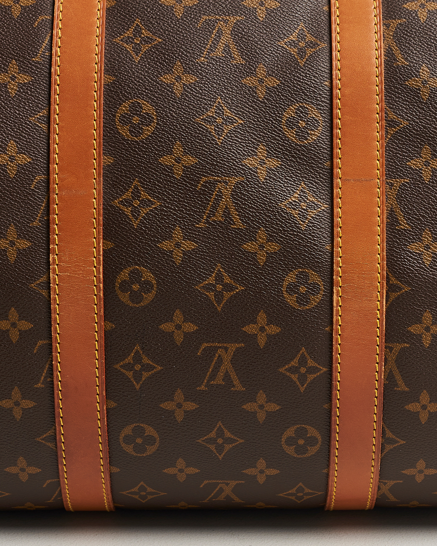 Herren | Louis Vuitton Pre-Owned Keepall 55 Bag Monogram | Louis Vuitton Pre-Owned | Keepall 55 Bag Monogram