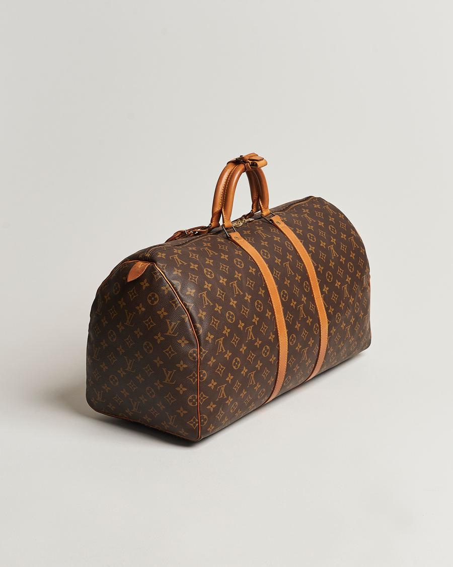 Herren | Louis Vuitton Pre-Owned Keepall 55 Bag Monogram | Louis Vuitton Pre-Owned | Keepall 55 Bag Monogram