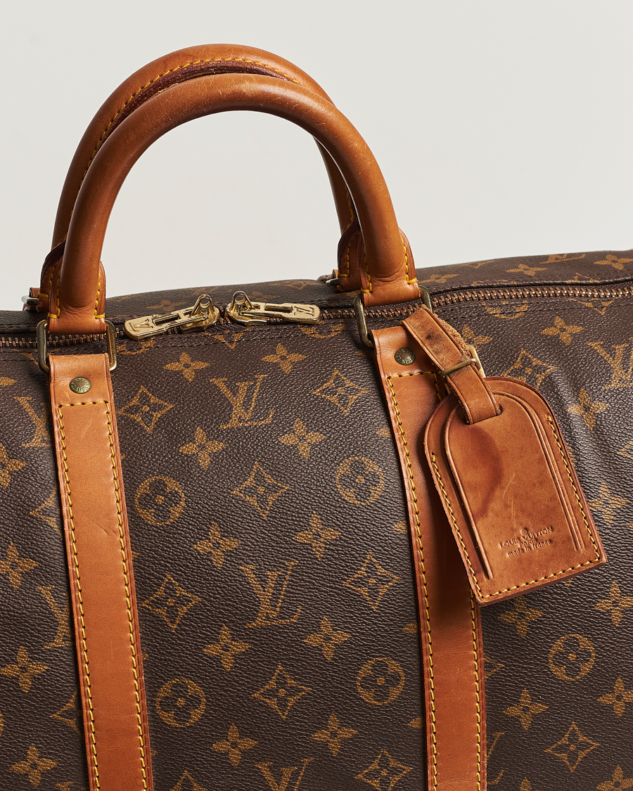 Herren | Louis Vuitton Pre-Owned Keepall 55 Bag Monogram | Louis Vuitton Pre-Owned | Keepall 55 Bag Monogram