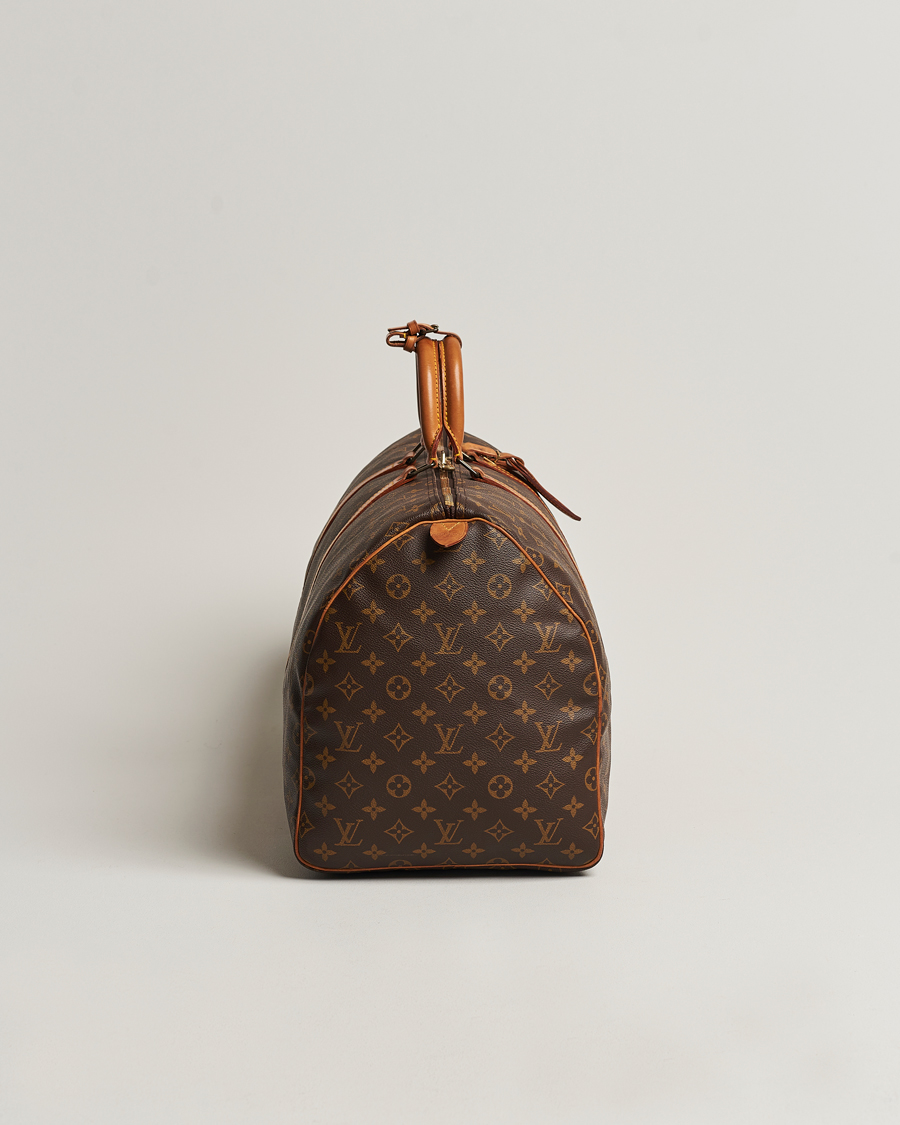 Herren | Louis Vuitton Pre-Owned Keepall 55 Bag Monogram | Louis Vuitton Pre-Owned | Keepall 55 Bag Monogram