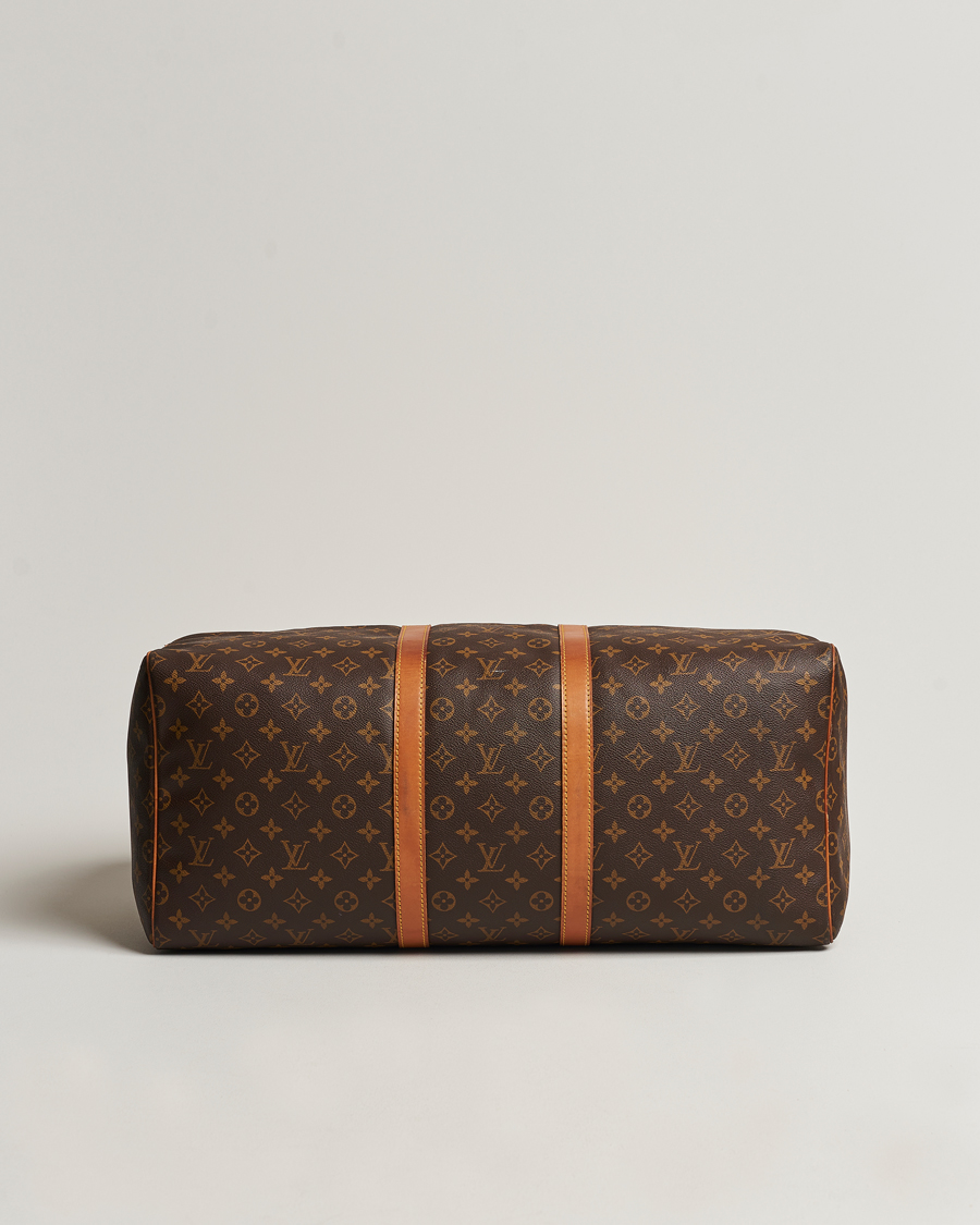 Herren | Louis Vuitton Pre-Owned Keepall 55 Bag Monogram | Louis Vuitton Pre-Owned | Keepall 55 Bag Monogram