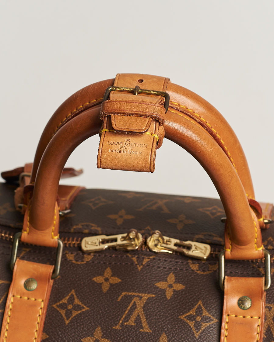 Herren | Louis Vuitton Pre-Owned Keepall 55 Bag Monogram | Louis Vuitton Pre-Owned | Keepall 55 Bag Monogram