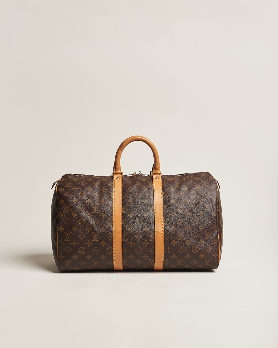 Herren | Louis Vuitton Pre-Owned Keepall 45 Bag Monogram | Louis Vuitton Pre-Owned | Keepall 45 Bag Monogram
