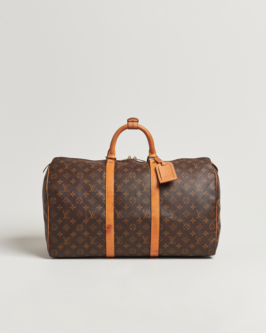 Herren | Louis Vuitton Pre-Owned Keepall 50 Bag Monogram | Louis Vuitton Pre-Owned | Keepall 50 Bag Monogram