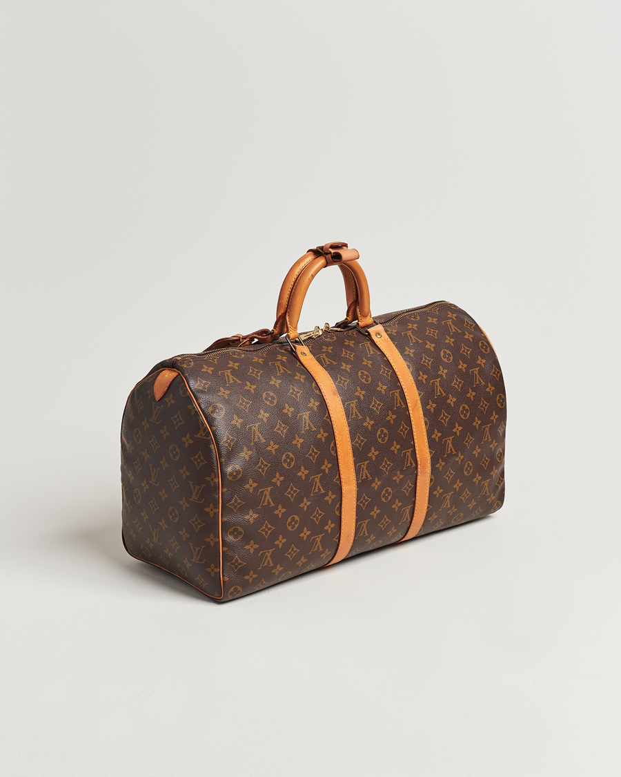 Herren | Louis Vuitton Pre-Owned Keepall 50 Bag Monogram | Louis Vuitton Pre-Owned | Keepall 50 Bag Monogram