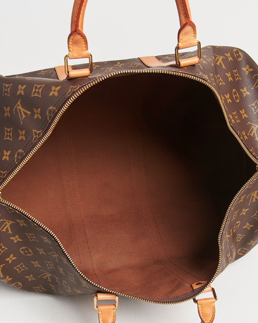 Herren | Louis Vuitton Pre-Owned Keepall 55 Bag Monogram | Louis Vuitton Pre-Owned | Keepall 55 Bag Monogram