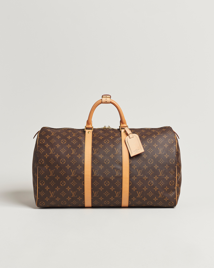 Herren | Louis Vuitton Pre-Owned Keepall 50 Bag Monogram | Louis Vuitton Pre-Owned | Keepall 50 Bag Monogram