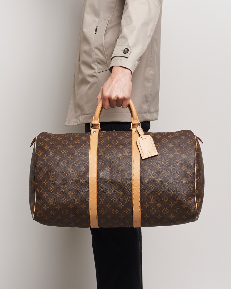 Herren | Louis Vuitton Pre-Owned Keepall 50 Bag Monogram | Louis Vuitton Pre-Owned | Keepall 50 Bag Monogram