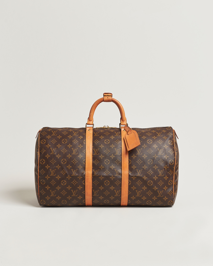 Herren | Louis Vuitton Pre-Owned Keepall 50 Bag Monogram | Louis Vuitton Pre-Owned | Keepall 50 Bag Monogram