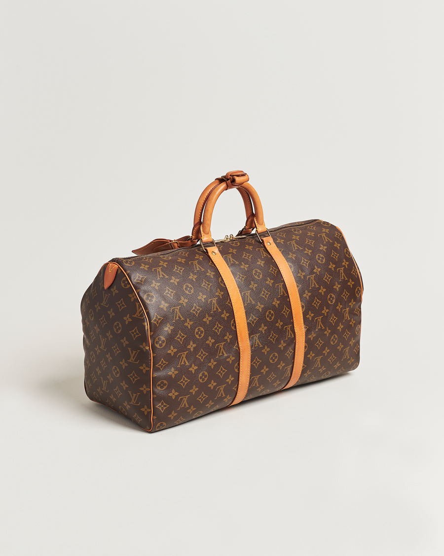 Herren | Louis Vuitton Pre-Owned Keepall 50 Bag Monogram | Louis Vuitton Pre-Owned | Keepall 50 Bag Monogram
