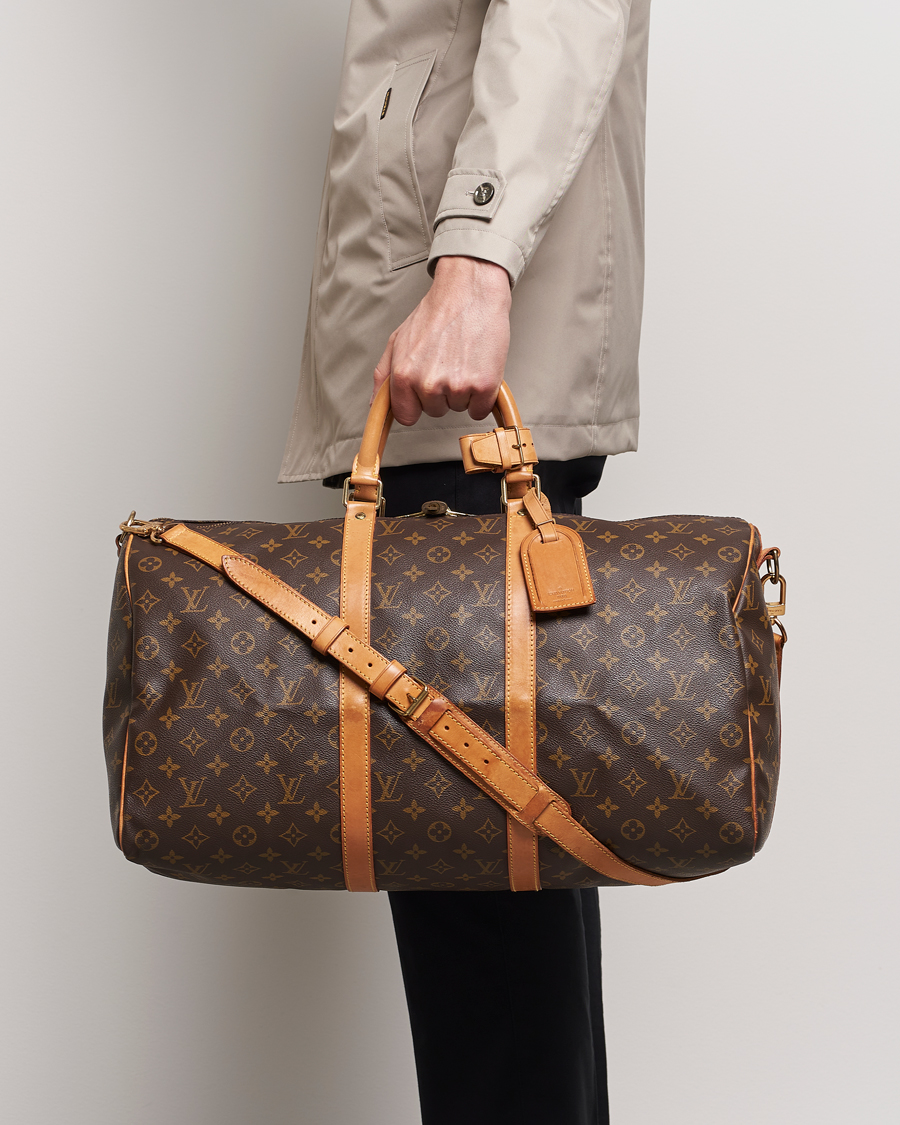 Herren | Louis Vuitton Pre-Owned Keepall Bandoulière 50 Monogram | Louis Vuitton Pre-Owned | Keepall Bandoulière 50 Monogram
