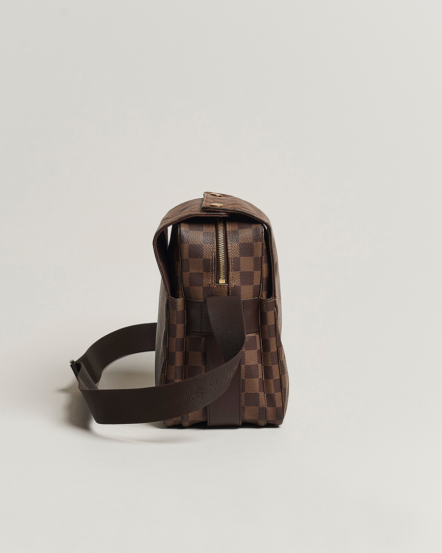 Herren | Louis Vuitton Pre-Owned Naviglio Messenger Bag Damier Ebene | Louis Vuitton Pre-Owned | Naviglio Messenger Bag Damier Ebene