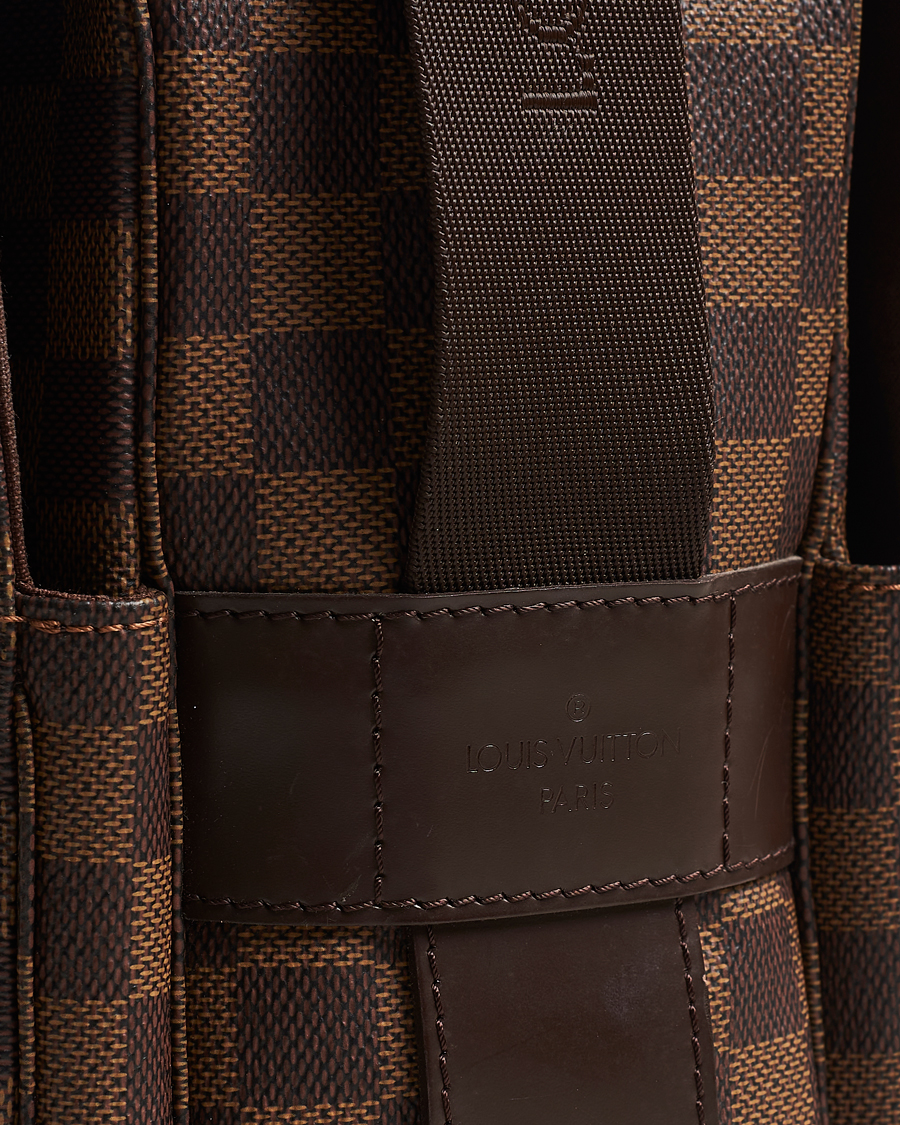 Herren | Louis Vuitton Pre-Owned Naviglio Messenger Bag Damier Ebene | Louis Vuitton Pre-Owned | Naviglio Messenger Bag Damier Ebene