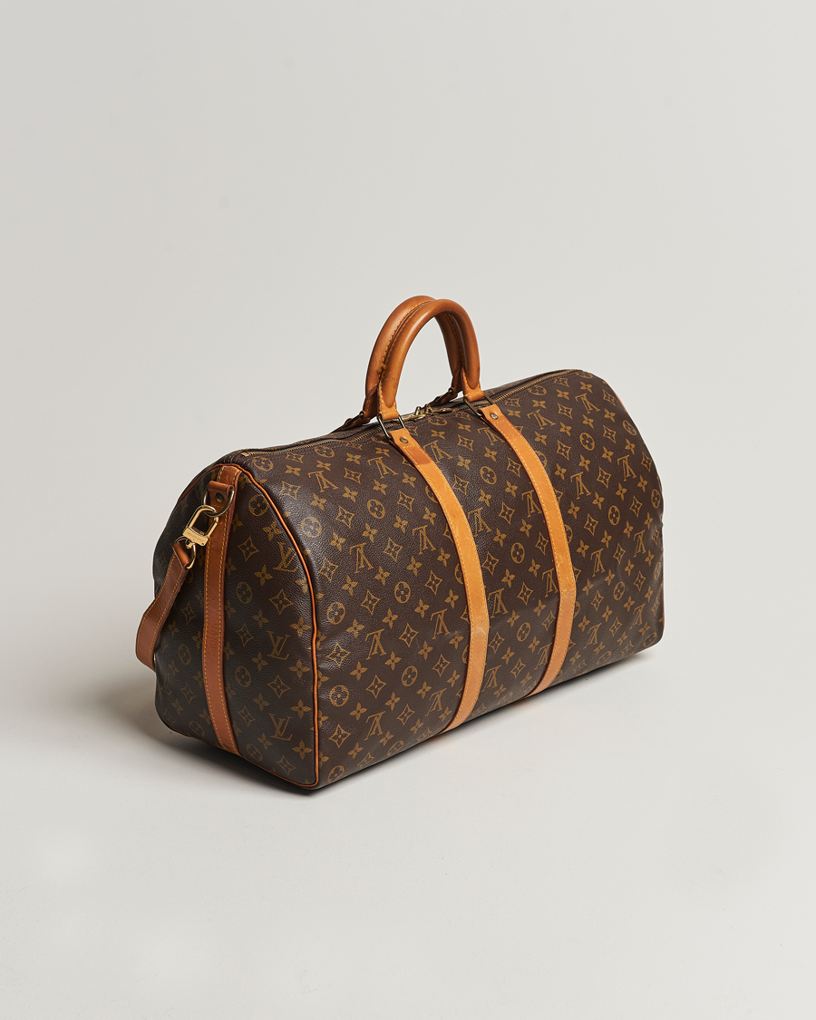 Herren | Louis Vuitton Pre-Owned Keepall Bandoulière 50 Monogram | Louis Vuitton Pre-Owned | Keepall Bandoulière 50 Monogram