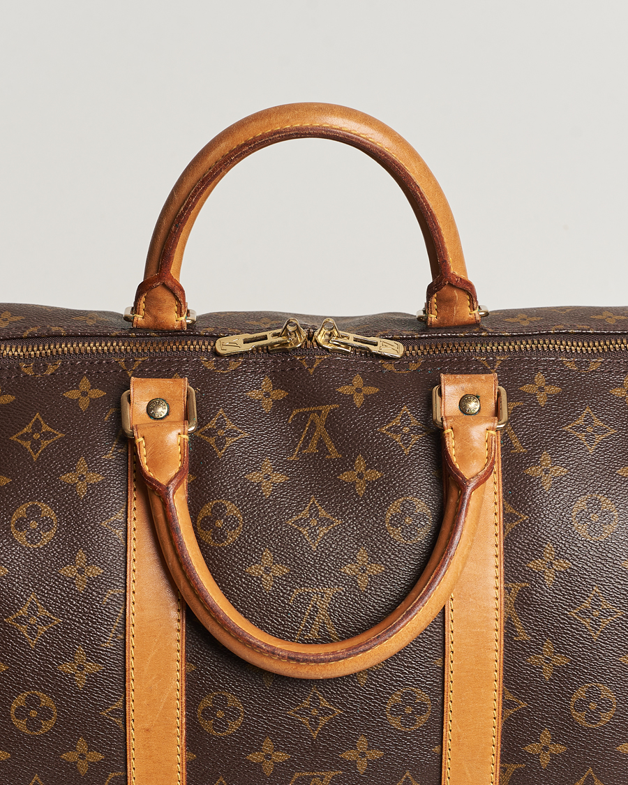 Herren | Louis Vuitton Pre-Owned Keepall 55 Bag Monogram | Louis Vuitton Pre-Owned | Keepall 55 Bag Monogram