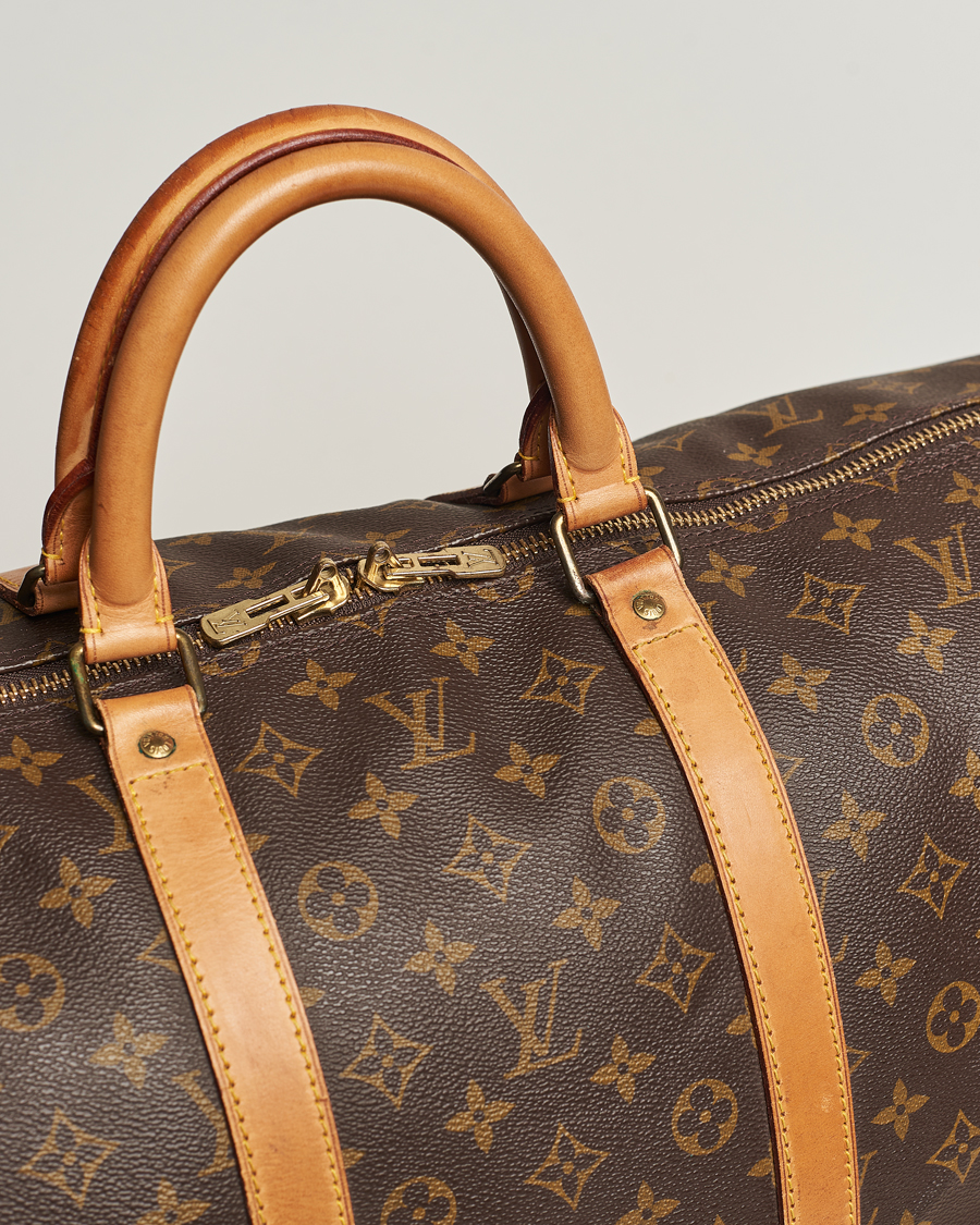 Herren | Louis Vuitton Pre-Owned Keepall 55 Bag Monogram | Louis Vuitton Pre-Owned | Keepall 55 Bag Monogram