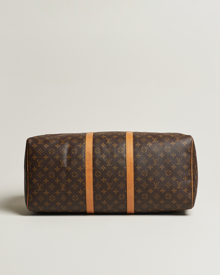 Herren | Louis Vuitton Pre-Owned Keepall 55 Bag Monogram | Louis Vuitton Pre-Owned | Keepall 55 Bag Monogram