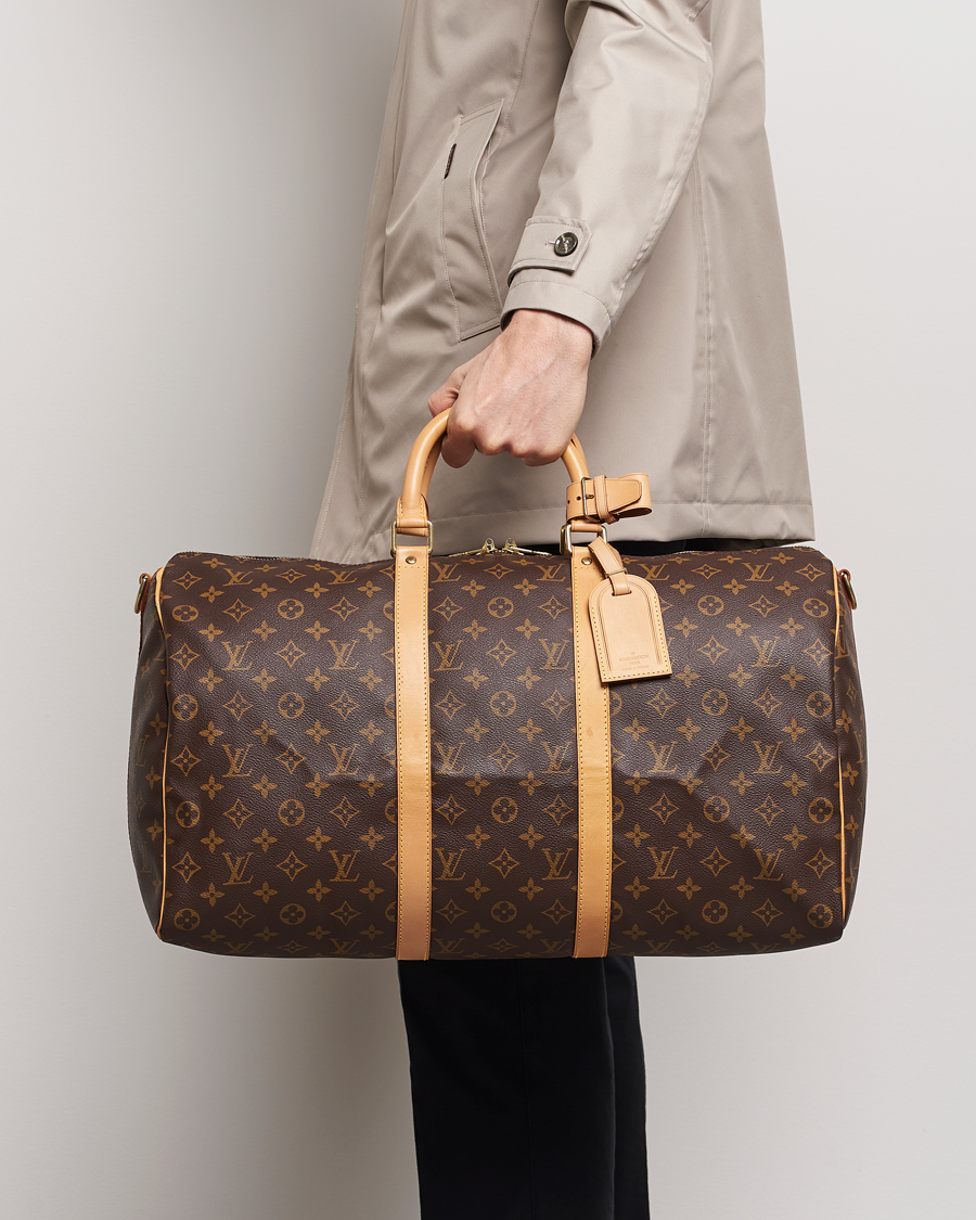 Herren | Louis Vuitton Pre-Owned Keepall Bandoulière 50 Bag Monogram | Louis Vuitton Pre-Owned | Keepall Bandoulière 50 Bag Monogram
