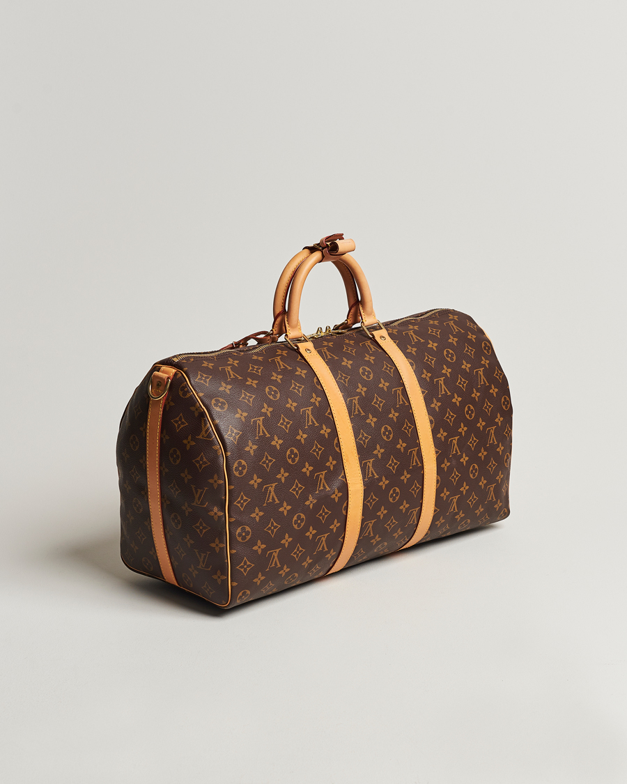 Herren | Louis Vuitton Pre-Owned Keepall Bandoulière 50 Bag Monogram | Louis Vuitton Pre-Owned | Keepall Bandoulière 50 Bag Monogram