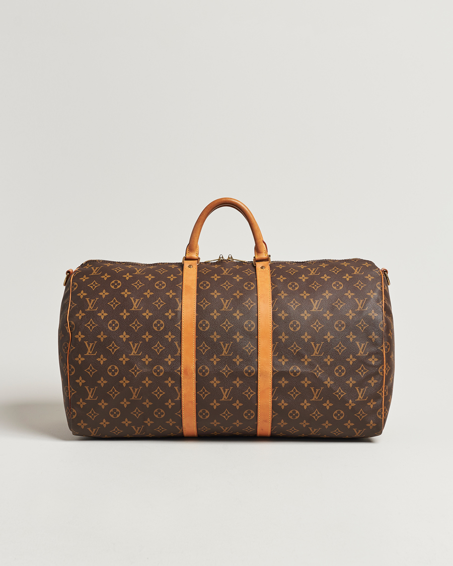 Herren | Louis Vuitton Pre-Owned Keepall Bandoulière 55 Monogram | Louis Vuitton Pre-Owned | Keepall Bandoulière 55 Monogram