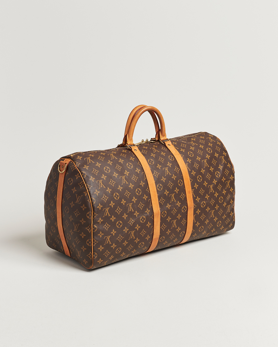 Herren | Louis Vuitton Pre-Owned Keepall Bandoulière 55 Monogram | Louis Vuitton Pre-Owned | Keepall Bandoulière 55 Monogram