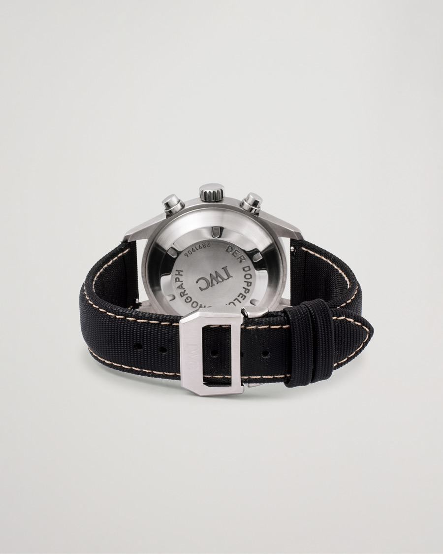 Herren | IWC Pre-Owned Doppelchronograph IW3713 Silver | IWC Pre-Owned | Doppelchronograph IW3713 Silver