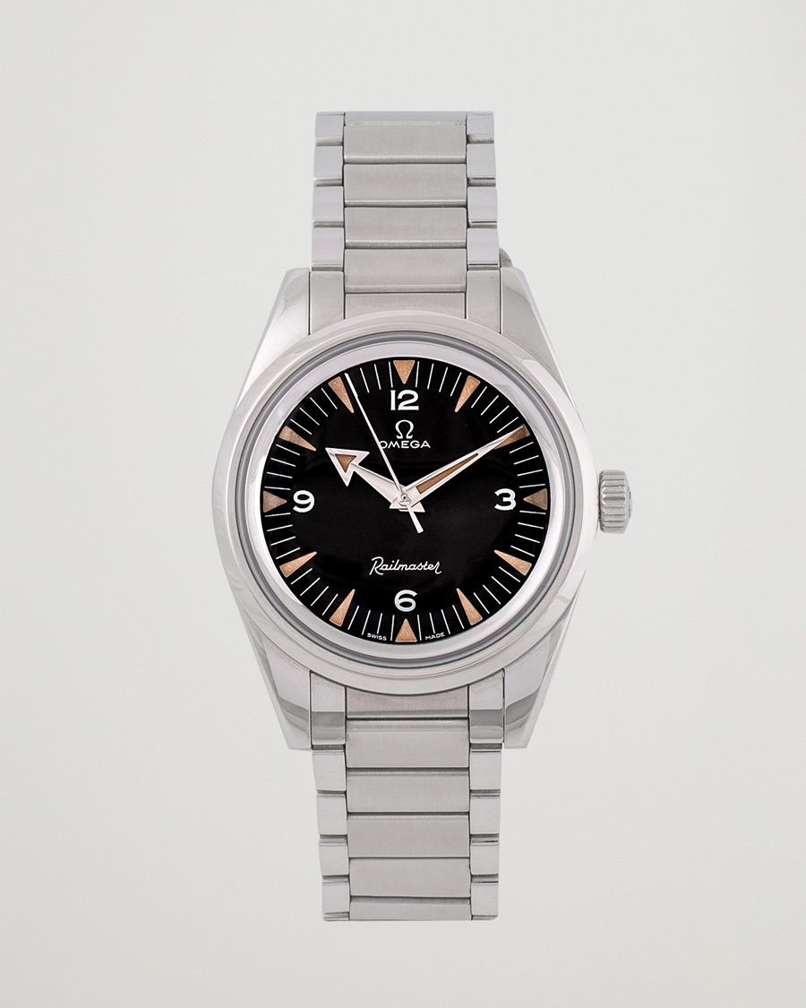 Herren | Omega Pre-Owned Railmaster The 1957 Trilogy Limited Edition Silver | Omega Pre-Owned | Railmaster The 1957 Trilogy Limited Edition Silver