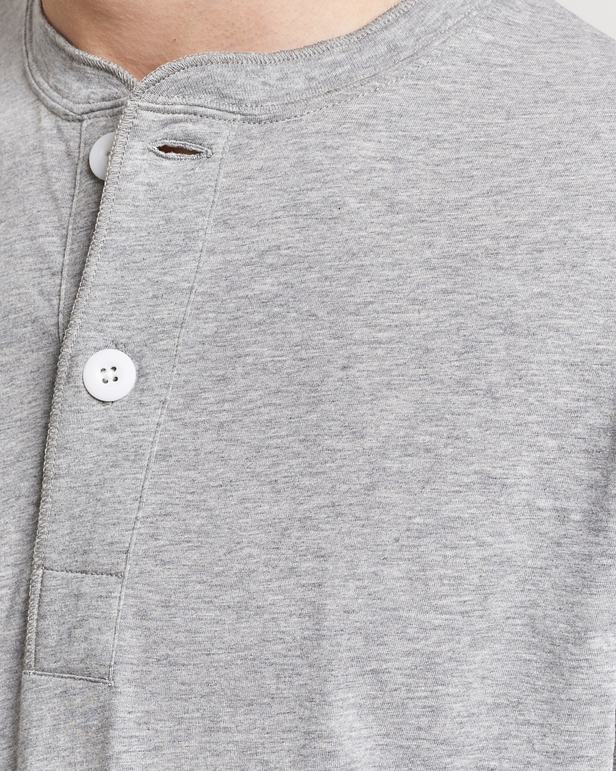 Herren | Pullover | BEAMS PLUS | Cotton Henley  Grey