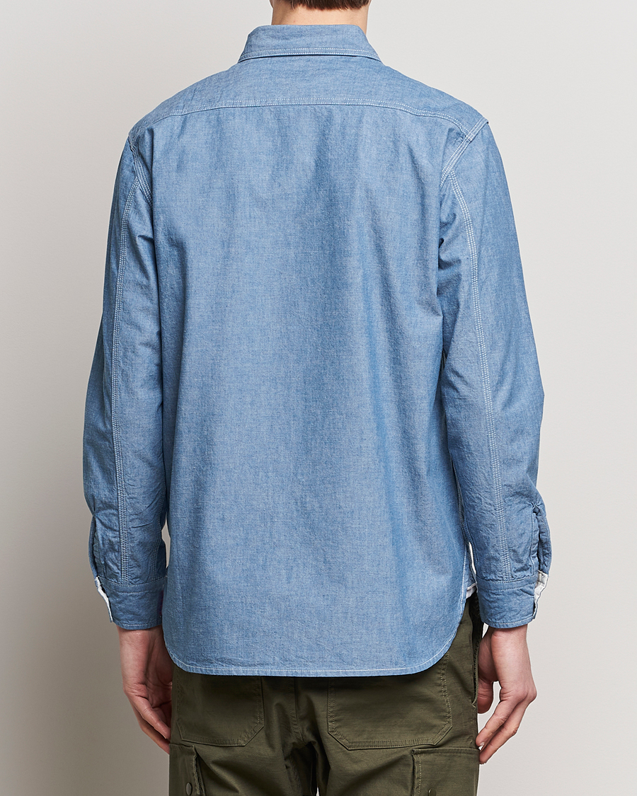 Herren | Hemden | BEAMS PLUS | Work Chambray Overshirt Light Blue