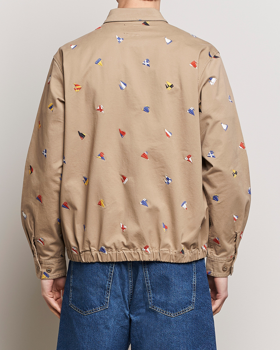 Herren | Jacken | BEAMS PLUS | Embroidered Harrington Jacket Beige