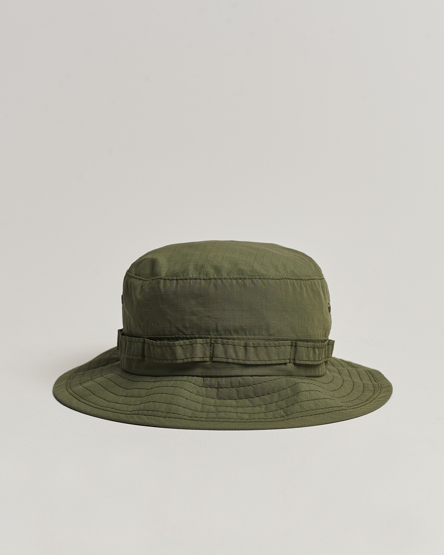 Herren | BEAMS PLUS Ripstop Jungle Hat Olive | BEAMS PLUS | Ripstop Jungle Hat Olive