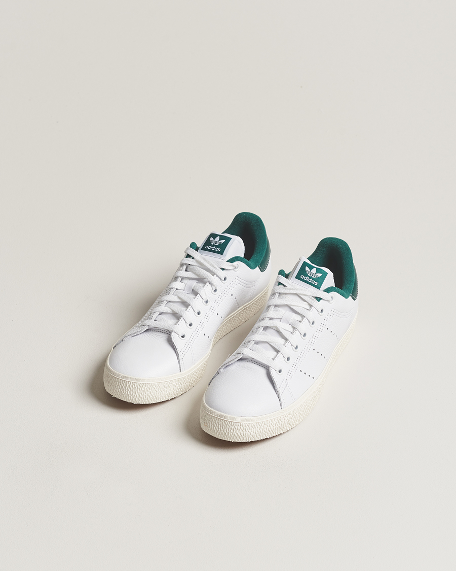 Herren | Weiße Sneakers | adidas Originals | Stan Smith B-Side Sneaker White/Green
