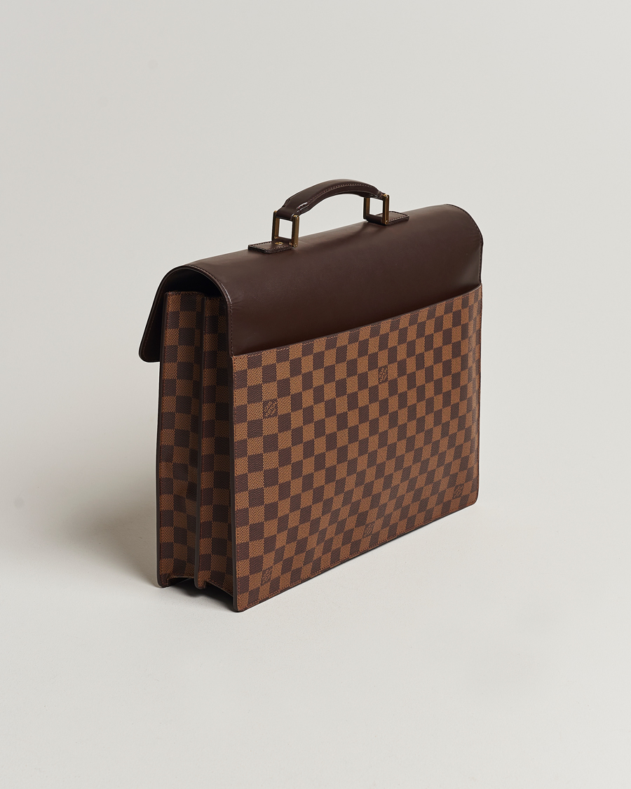 Herren | Louis Vuitton Pre-Owned Altona Briefcase Damier Ebene | Louis Vuitton Pre-Owned | Altona Briefcase Damier Ebene